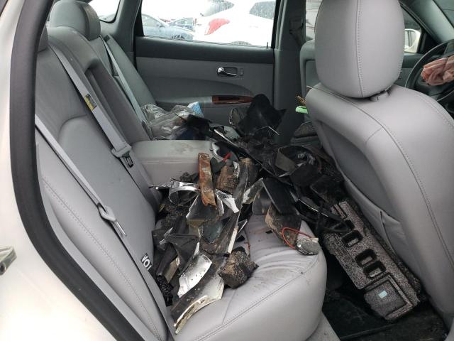 2G4WE567951292168 - 2005 BUICK LACROSSE CXS WHITE photo 10