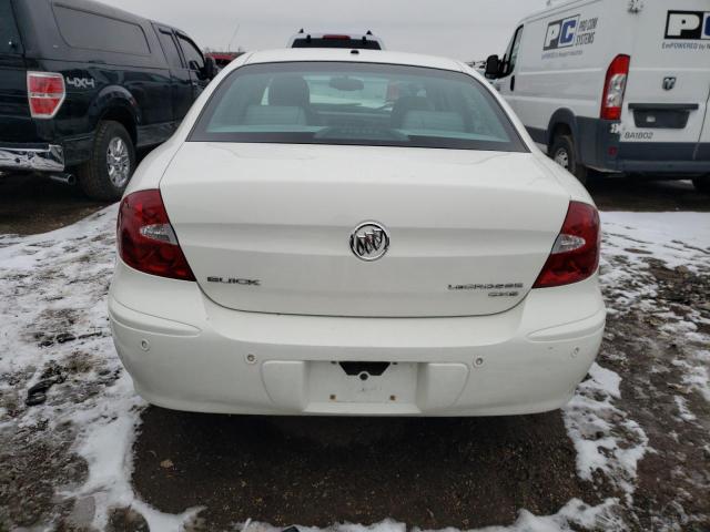 2G4WE567951292168 - 2005 BUICK LACROSSE CXS WHITE photo 6