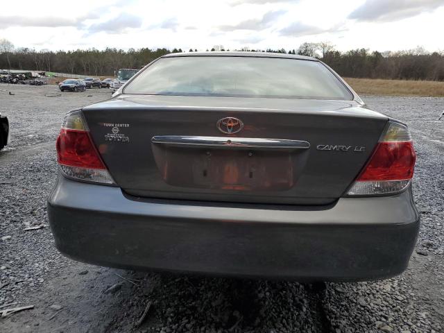 4T1BE32K65U578867 - 2005 TOYOTA CAMRY LE CHARCOAL photo 6