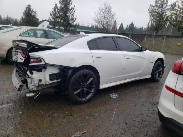 2C3CDXCT2KH722234 - 2019 DODGE CHARGER R/T WHITE photo 3