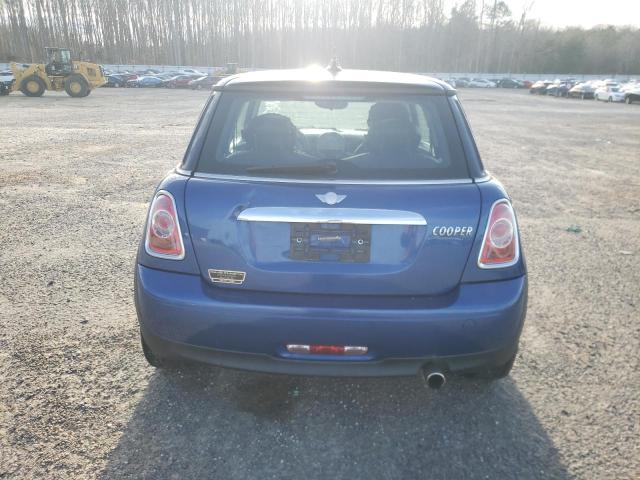 WMWSU3C54DT681710 - 2013 MINI COOPER BLUE photo 6