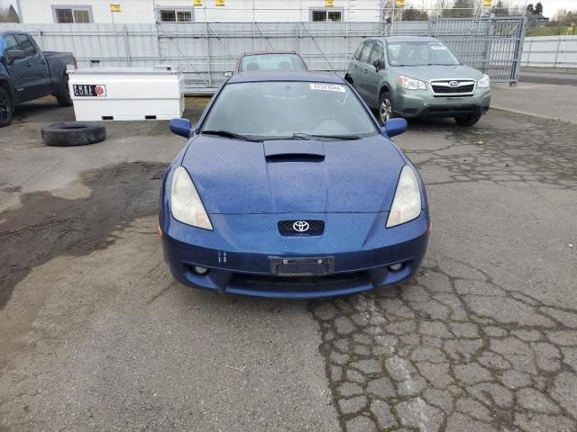 JTDDY32T7Y0029493 - 2000 TOYOTA CELICA GT-S BLUE photo 5