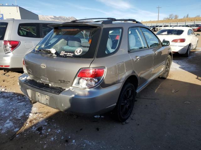 JF1GG68606H820276 - 2006 SUBARU IMPREZA OUTBACK SPORT GRAY photo 3