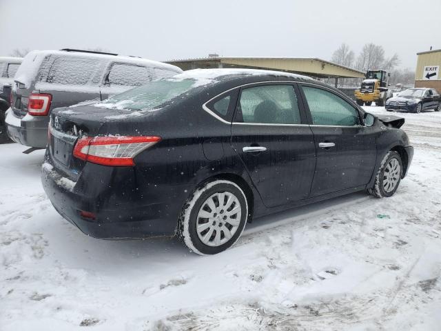 3N1AB7AP0DL726844 - 2013 NISSAN SENTRA S BLACK photo 3