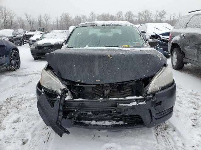 3N1AB7AP0DL726844 - 2013 NISSAN SENTRA S BLACK photo 5