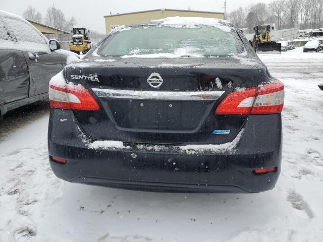 3N1AB7AP0DL726844 - 2013 NISSAN SENTRA S BLACK photo 6