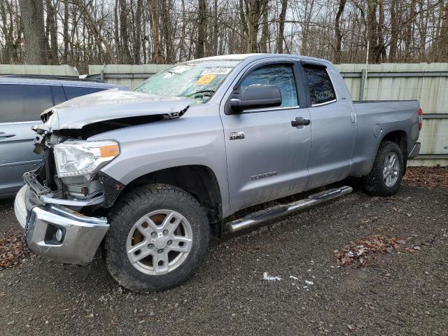 5TFUY5F14GX542758 - 2016 TOYOTA TUNDRA DOUBLE CAB SR/SR5 SILVER photo 1