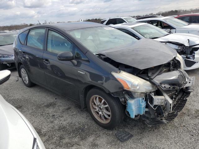 JTDZN3EU8D3192813 - 2013 TOYOTA PRIUS V BLACK photo 4