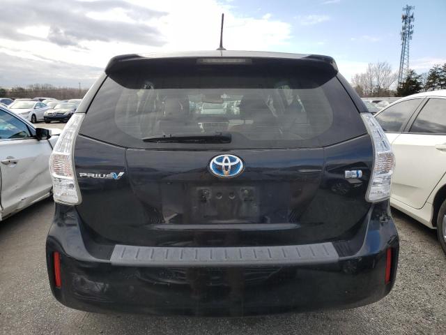 JTDZN3EU8D3192813 - 2013 TOYOTA PRIUS V BLACK photo 6