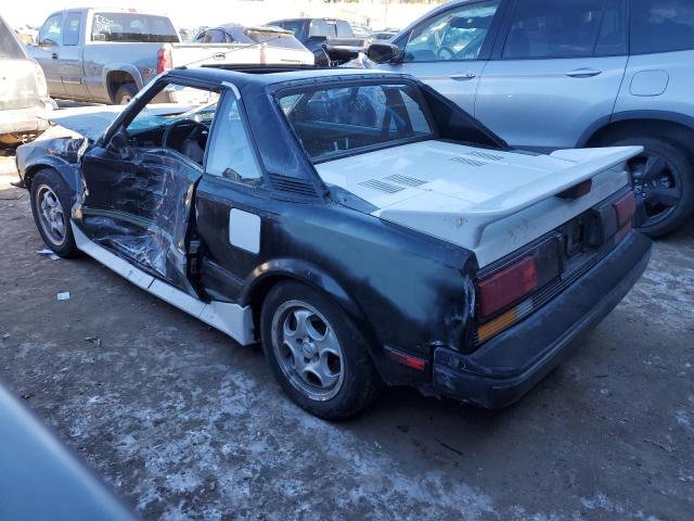 JT2AW15C7H0114304 - 1987 TOYOTA MR2 BLACK photo 2