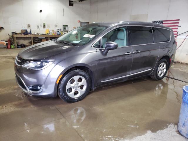 2C4RC1EG8HR757479 - 2017 CHRYSLER PACIFICA TOURING L PLUS GRAY photo 1