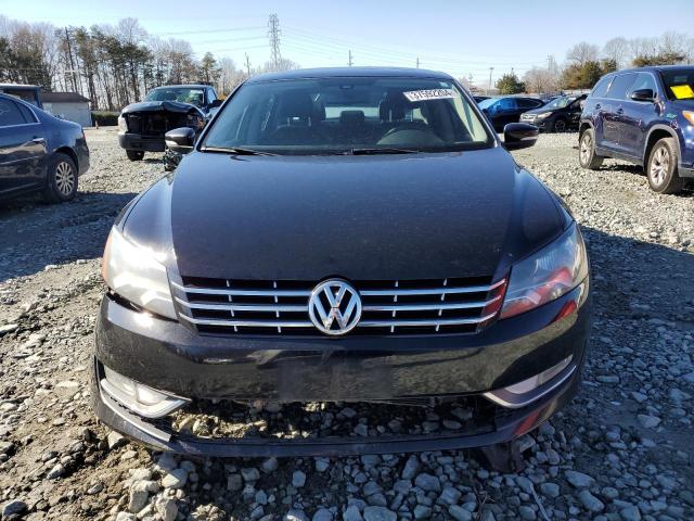 1VWCM7A36DC113763 - 2013 VOLKSWAGEN PASSAT SEL BLACK photo 5