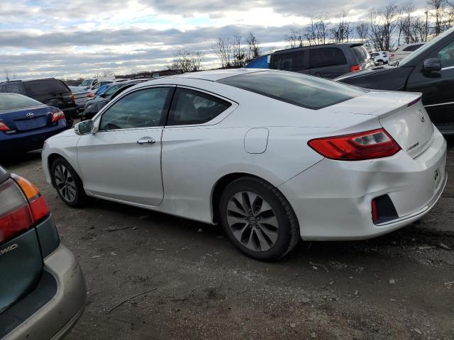 1HGCT1B84EA000146 - 2014 HONDA ACCORD EXL WHITE photo 2