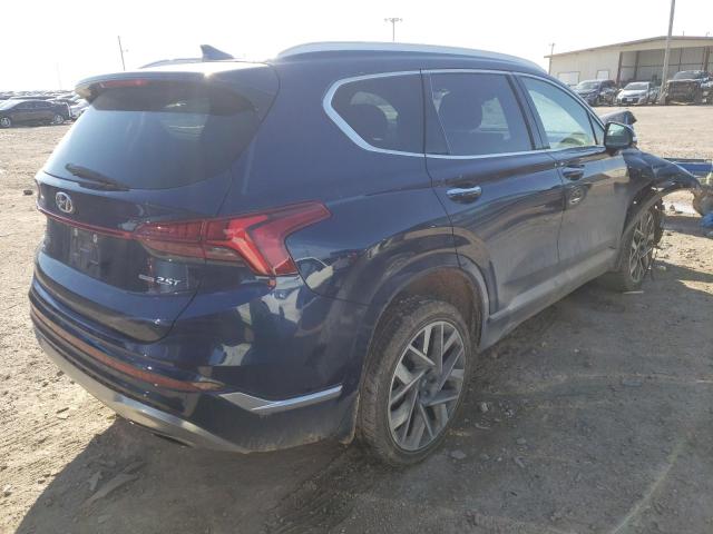 5NMS5DAL7NH461486 - 2022 HYUNDAI SANTA FE CALLIGRAPHY BLUE photo 3