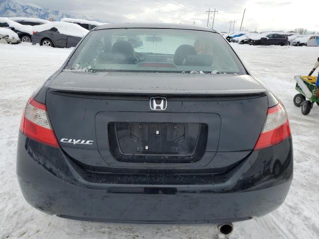 2HGFG12809H536309 - 2009 HONDA CIVIC EX BLACK photo 6