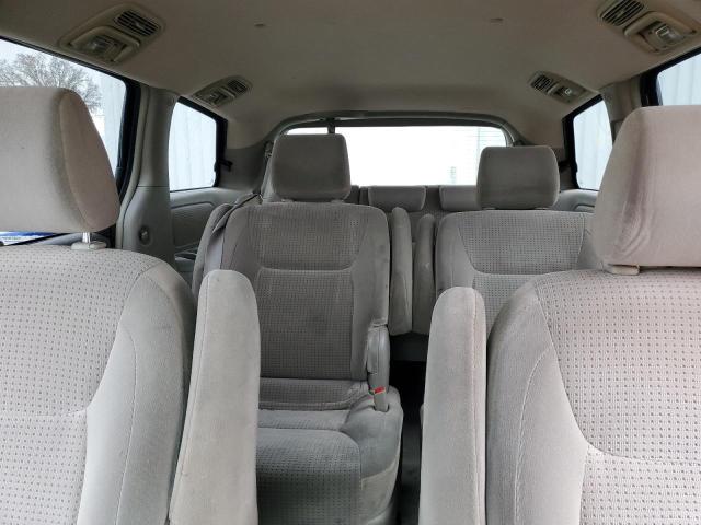 5TDZA23CX6S471522 - 2006 TOYOTA SIENNA CE WHITE photo 10