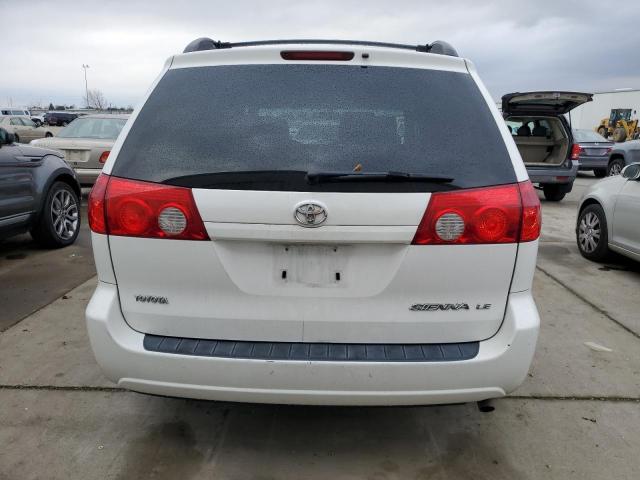 5TDZA23CX6S471522 - 2006 TOYOTA SIENNA CE WHITE photo 6