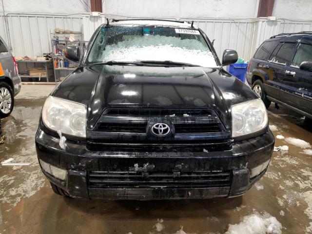 JTEBU14R540051538 - 2004 TOYOTA 4RUNNER SR5 BLACK photo 5