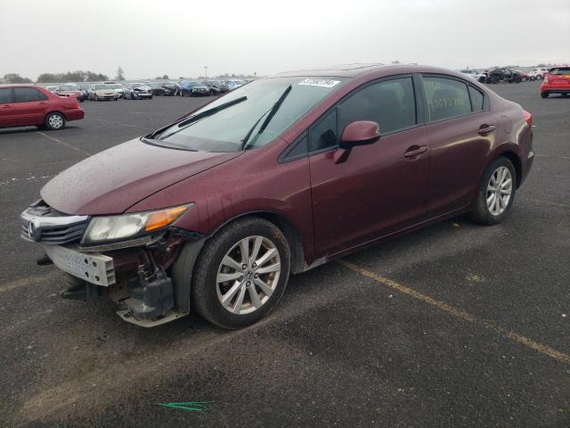 2012 HONDA CIVIC EX, 