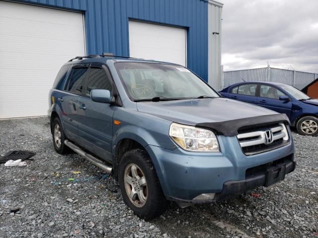 5FNYF18688B502851 - 2008 HONDA PILOT EXL GRAY photo 1