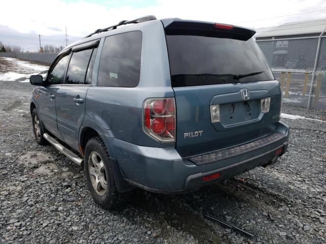 5FNYF18688B502851 - 2008 HONDA PILOT EXL GRAY photo 3