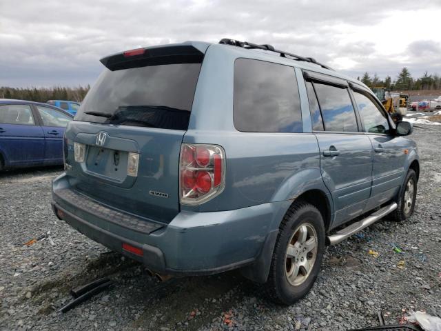 5FNYF18688B502851 - 2008 HONDA PILOT EXL GRAY photo 4