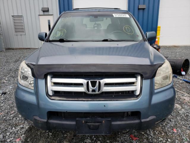 5FNYF18688B502851 - 2008 HONDA PILOT EXL GRAY photo 9