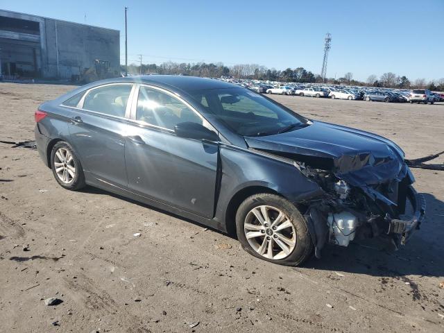 5NPEB4AC2CH312621 - 2012 HYUNDAI SONATA GLS BLUE photo 4