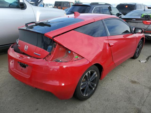 JHMZF1D47FS001313 - 2015 HONDA CR-Z RED photo 3