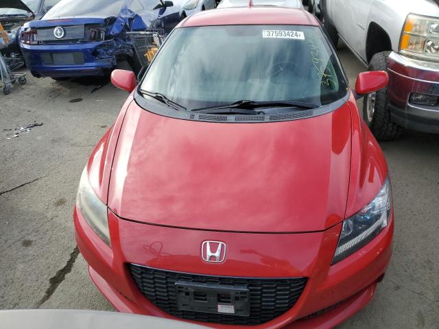 JHMZF1D47FS001313 - 2015 HONDA CR-Z RED photo 5