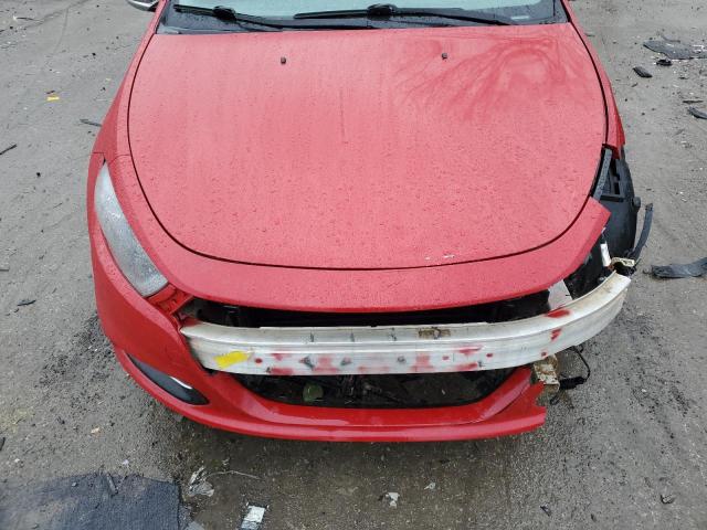 1C3CDFBH1DD648893 - 2013 DODGE DART SXT RED photo 11