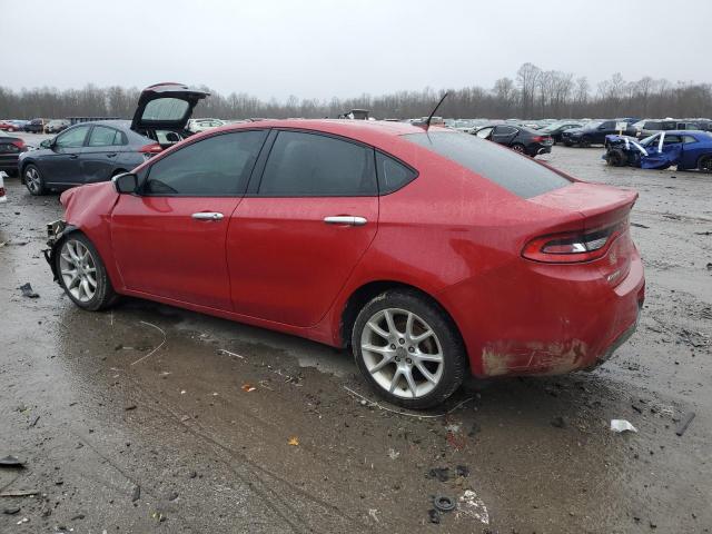 1C3CDFBH1DD648893 - 2013 DODGE DART SXT RED photo 2