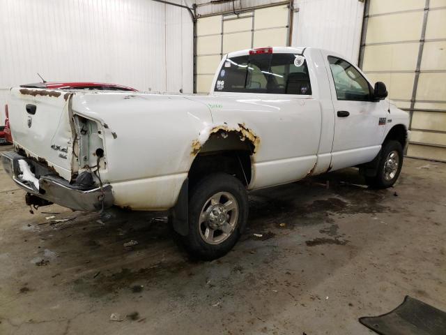 3D7KS26D58G125744 - 2008 DODGE RAM 2500 ST WHITE photo 3