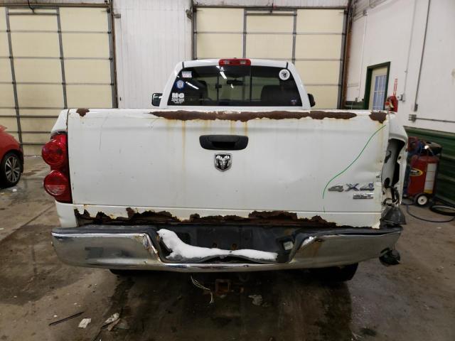 3D7KS26D58G125744 - 2008 DODGE RAM 2500 ST WHITE photo 6