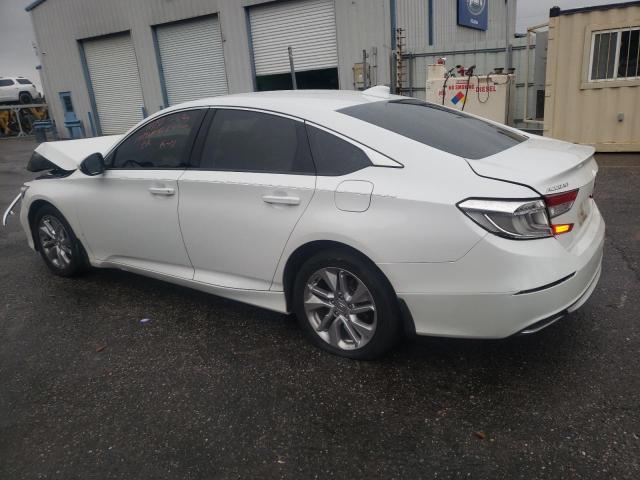 1HGCV1F13KA127943 - 2019 HONDA ACCORD LX WHITE photo 2