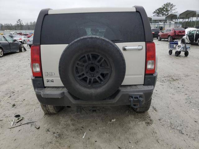 5GTDN136668138749 - 2006 HUMMER H3 BEIGE photo 6