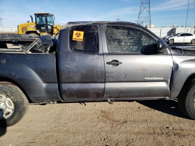 5TFTX4CN1DX022898 - 2013 TOYOTA TACOMA ACCESS CAB ნაცრისფერი ფოტო 10