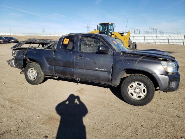 5TFTX4CN1DX022898 - 2013 TOYOTA TACOMA ACCESS CAB GRAY photo 4