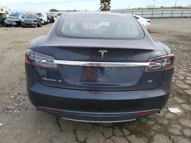 5YJSA1H17EFP57544 - 2014 TESLA MODEL S Մոխրագույն լուսանկար 6