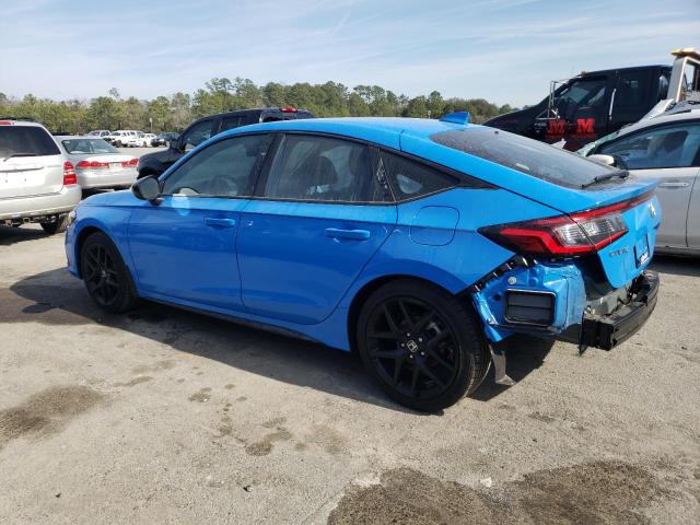 19XFL2H8XNE023078 - 2022 HONDA CIVIC SPORT Blau Foto 2