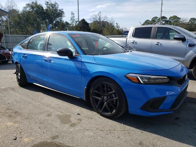 19XFL2H8XNE023078 - 2022 HONDA CIVIC SPORT Blau Foto 4