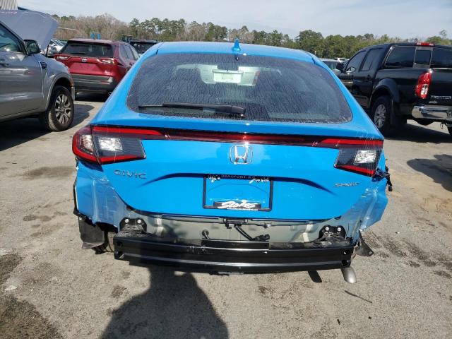 19XFL2H8XNE023078 - 2022 HONDA CIVIC SPORT Blau Foto 6
