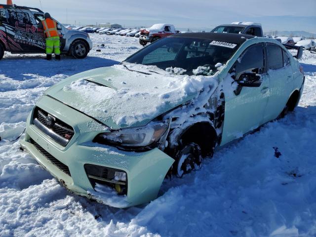 JF1VA2L66F9831172 - 2015 SUBARU WRX STI TURQUOISE photo 1