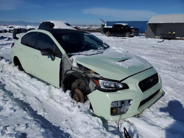 JF1VA2L66F9831172 - 2015 SUBARU WRX STI TURQUOISE photo 4