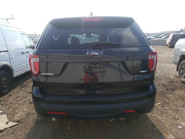 1FM5K8AR3JGA37429 - 2018 FORD EXPLORER POLICE INTERCEPTOR BLACK photo 6