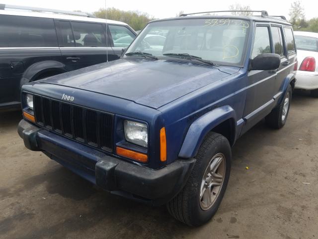 1J4FF58S51L564605 - 2001 JEEP CHEROKEE CLASSIC  photo 2