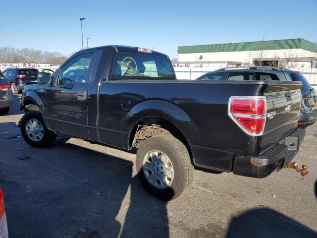 1FTMF1EF5CKD88998 - 2012 FORD F150 BLACK photo 2