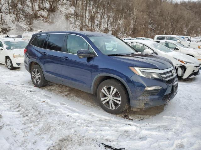 5FNYF6H59GB096081 - 2016 HONDA PILOT EXL BLUE photo 4