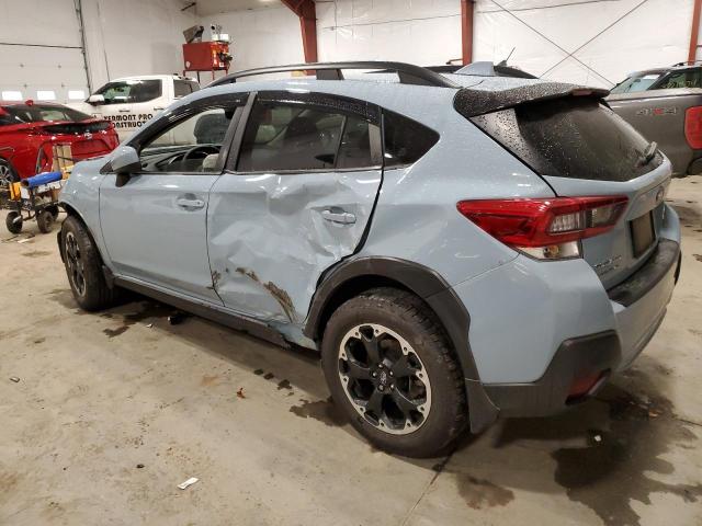 JF2GTAEC4NH226518 - 2022 SUBARU CROSSTREK PREMIUM BLUE photo 2