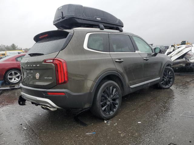 5XYP5DHC8LG046034 - 2020 KIA TELLURIDE SX BROWN photo 3